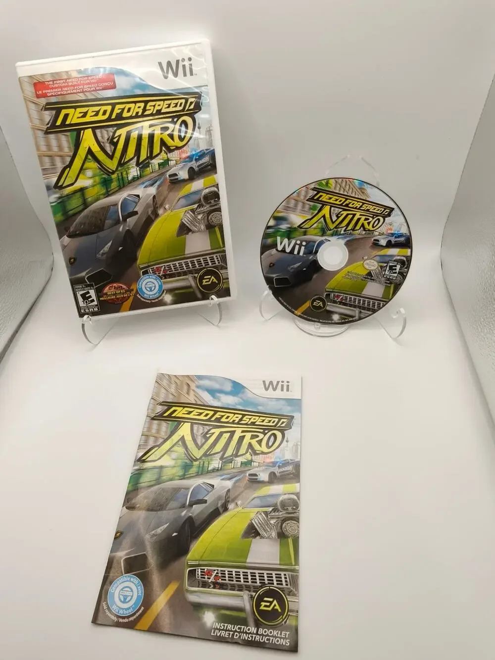 Need for Speed Nitro (Nintendo Wii) CIB Complete Tested